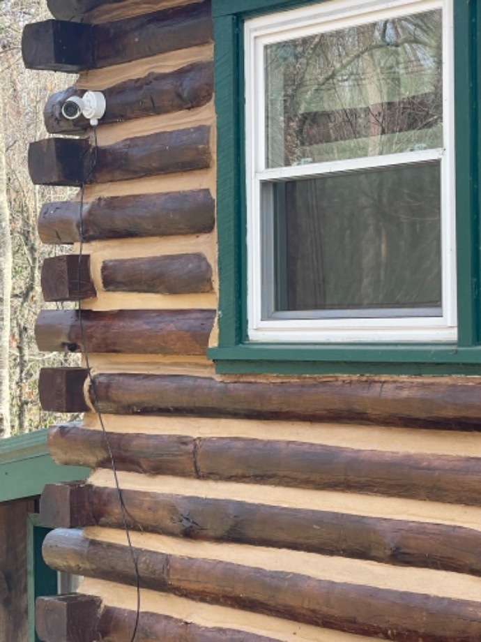 Log Replacement Corner Extension Vintage Building Services 