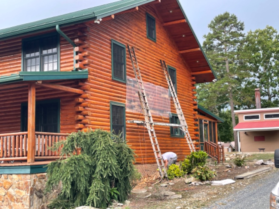 Log Cabin Repair Building Services 